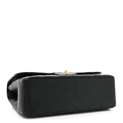 Chanel Caviar Quilted Jumbo Double Flap Black 4 of 10