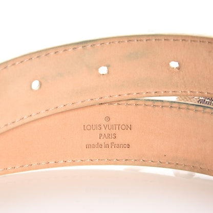 Louis Vuitton Damier Azur 25mm Mini Belt 85 34 5 of 7