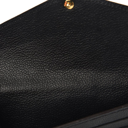 Louis Vuitton Monogram Pallas Compact Wallet Black 8 of 11