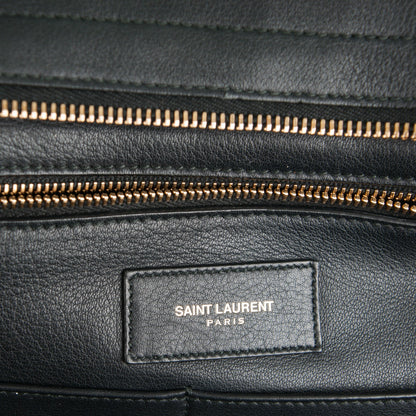 Saint Laurent Calfskin Medium Classic Y Cabas Black 6 of 7