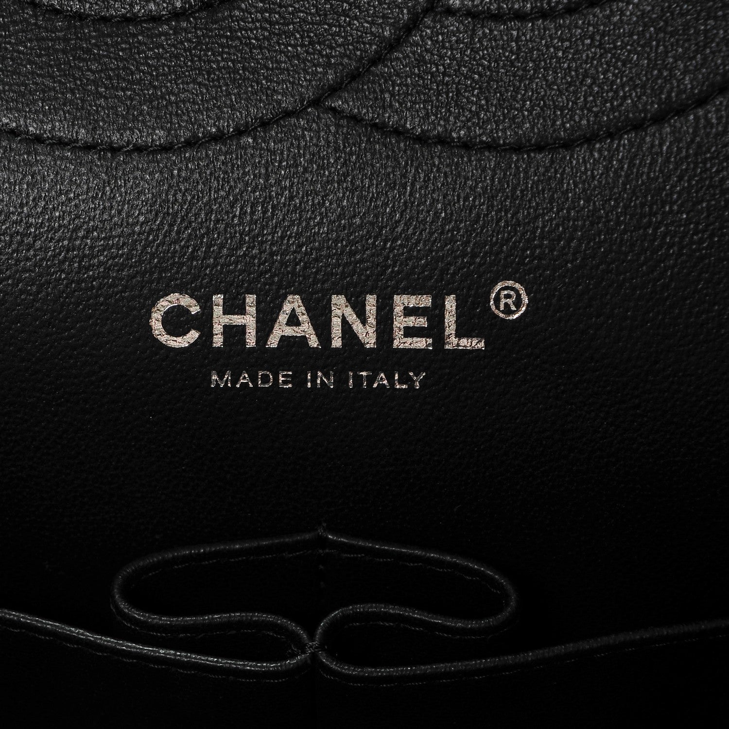 Chanel Crumpled Calfskin Quilted Jumbo Double Flap So Black 6 of 7
