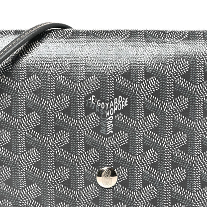 Goyard Goyardine Plumet Wallet Clutch Grey 7 of 9
