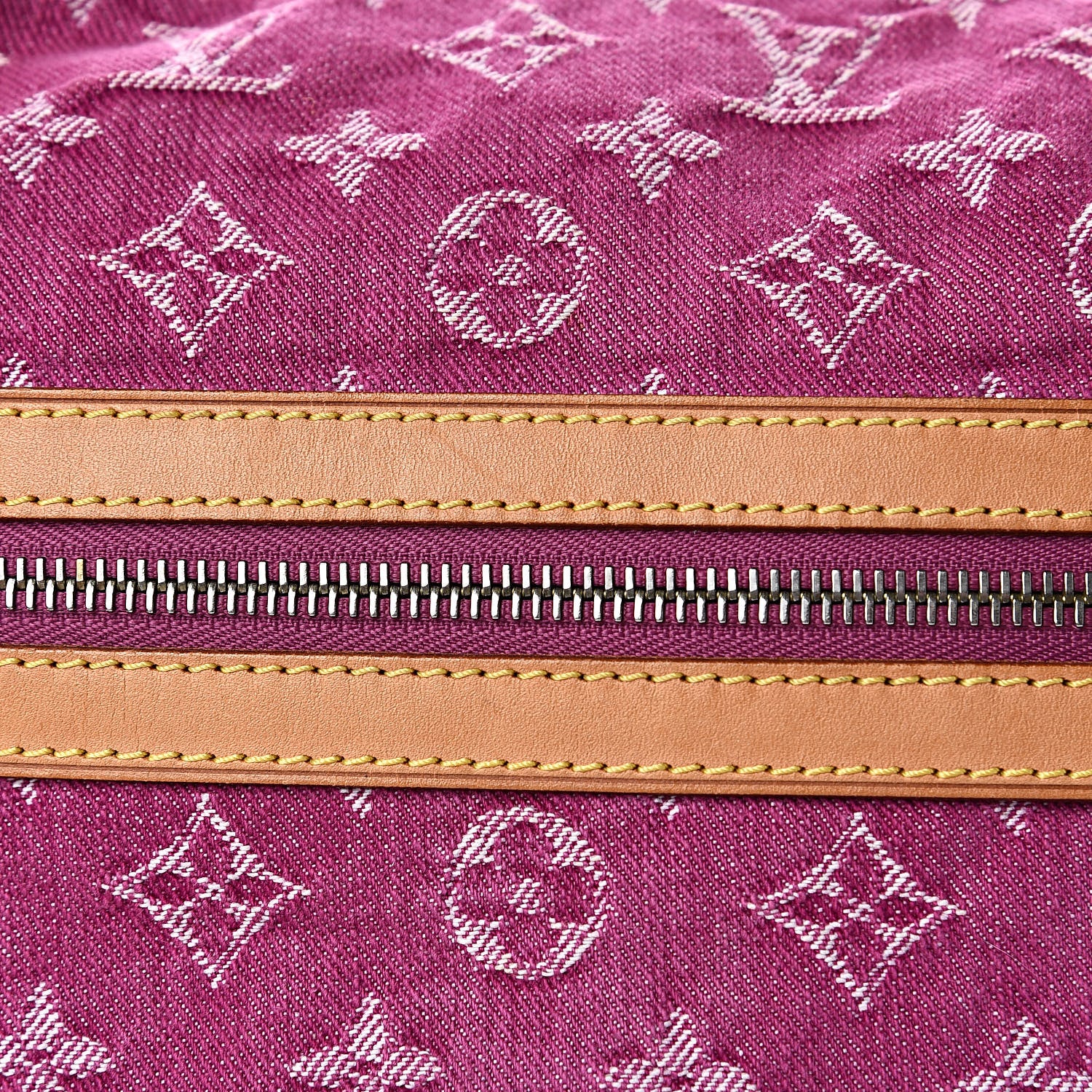 Louis Vuitton Denim Baggy GM Fuchsia 12 of 12