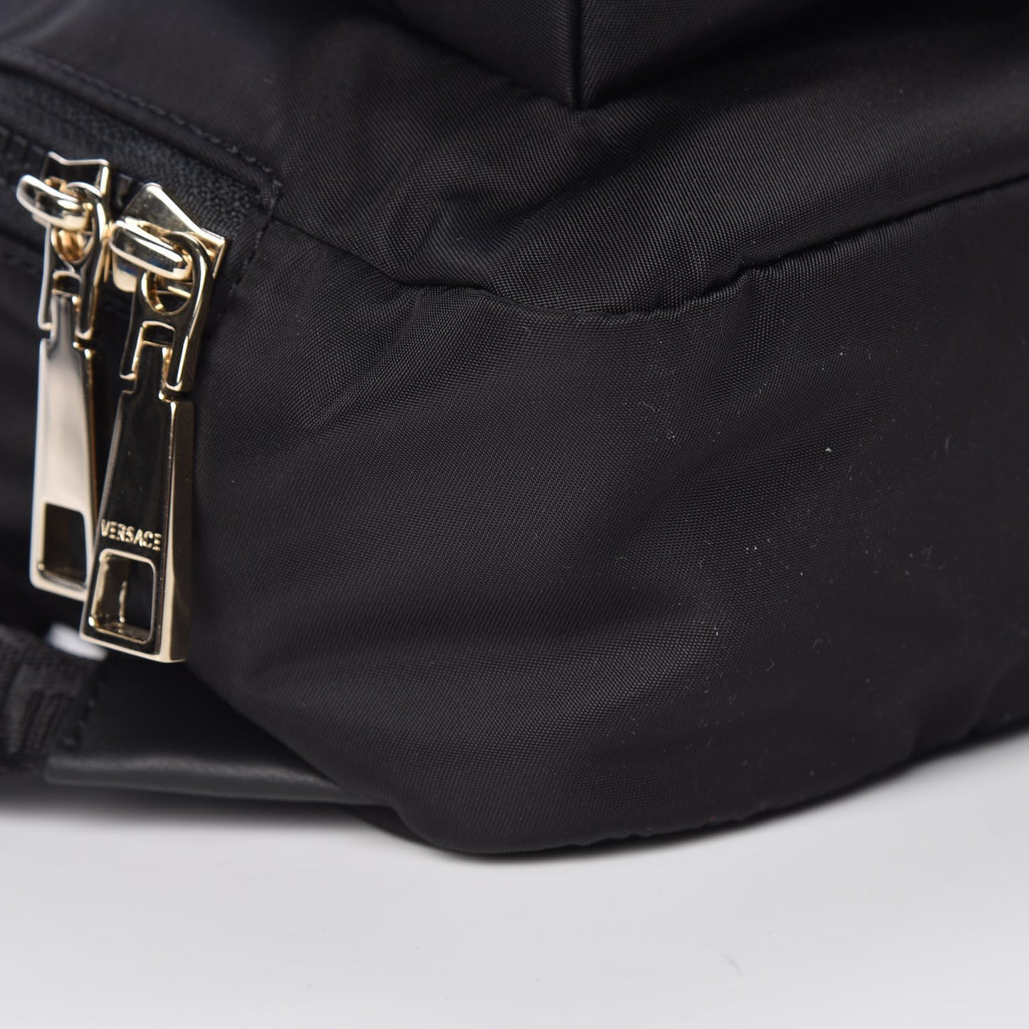 Nylon Mini Palazzo Backpack Black