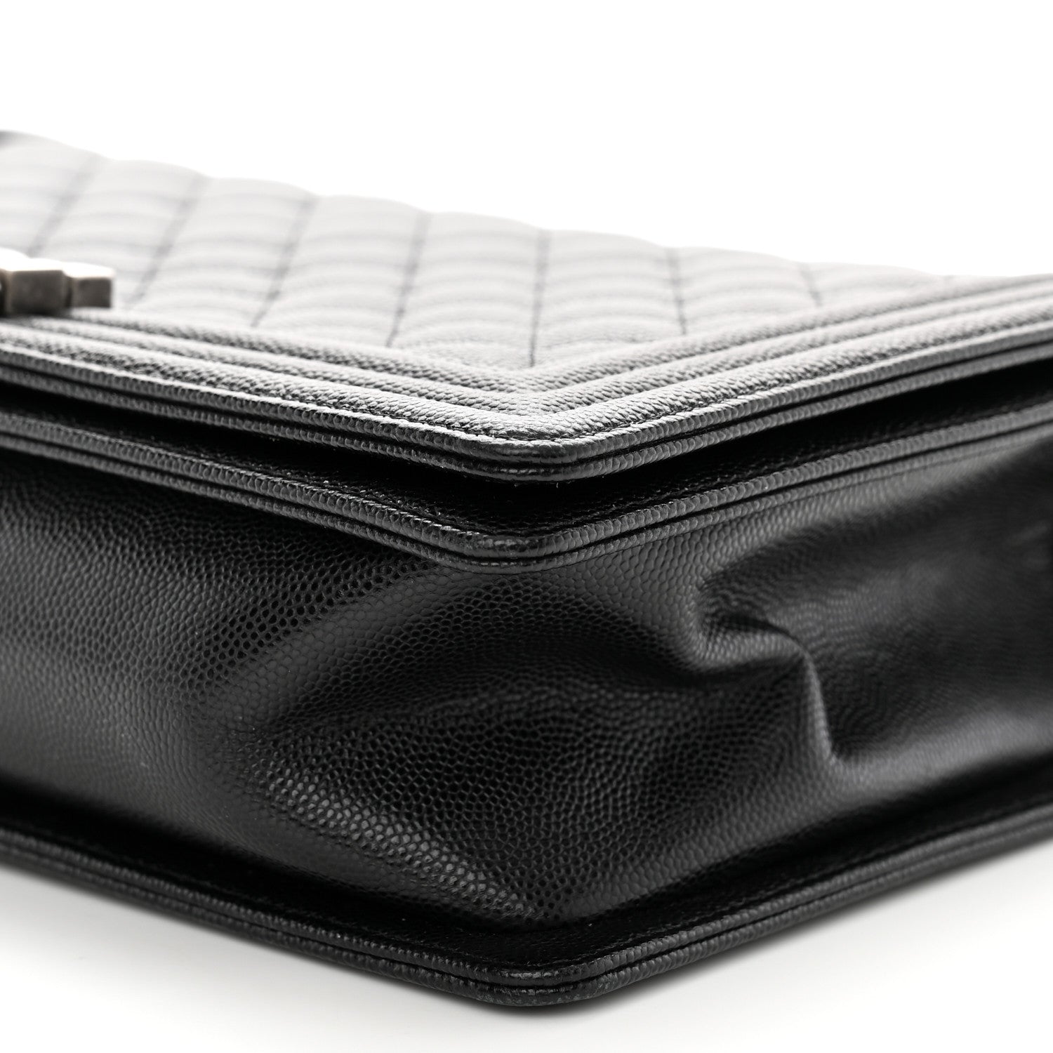 Chanel Caviar Quilted New Medium Boy Flap Black 10 of 10