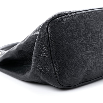 Prada Vitello Daino Hobo Black 8 of 10