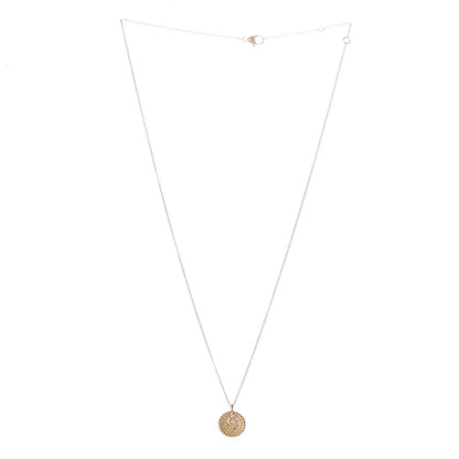 David Yurman 18K Yellow Gold Diamond Sapphire Moon and Stars Pendant Necklace 3 of 6