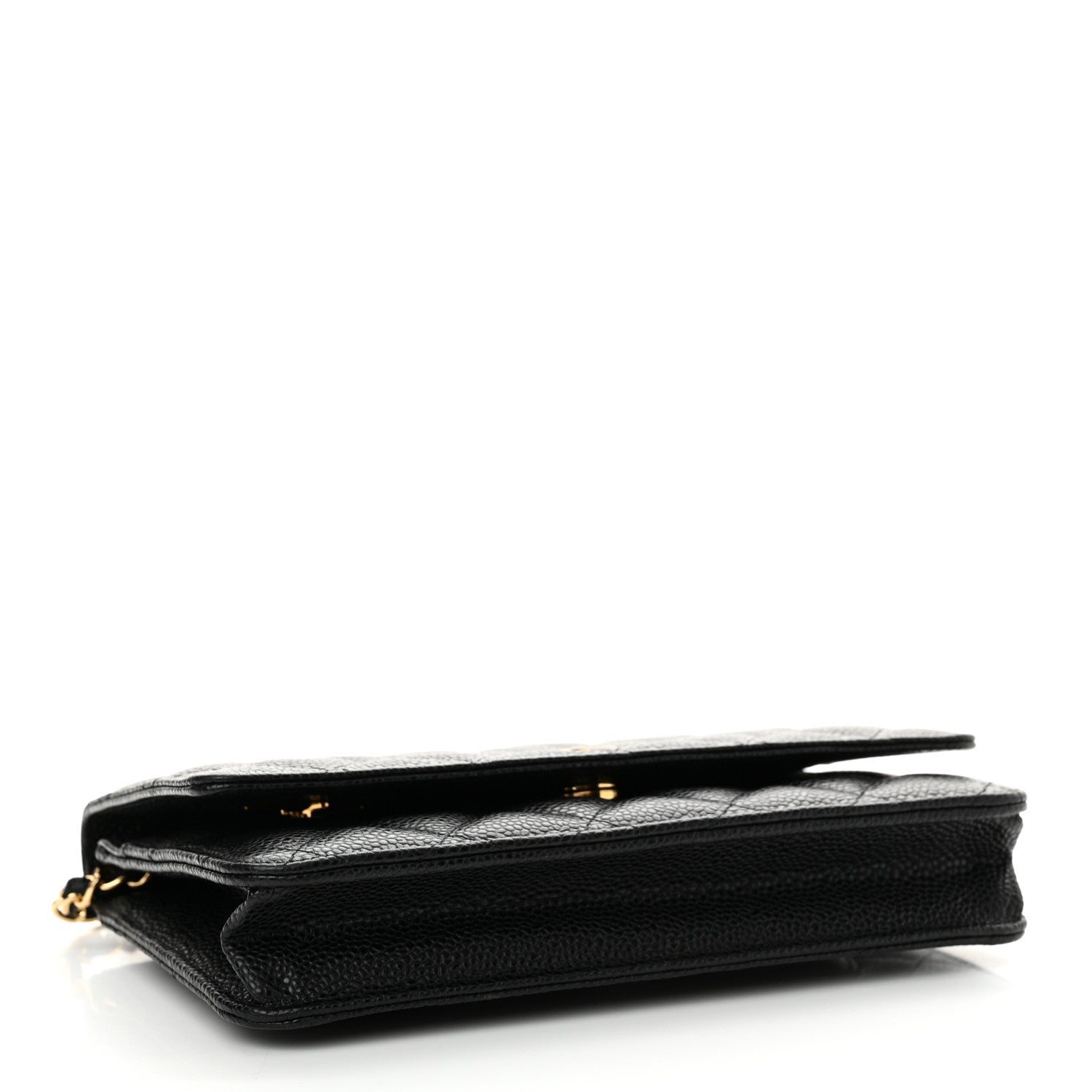 Chanel Caviar Quilted Wallet On Chain WOC Black 4 of 11
