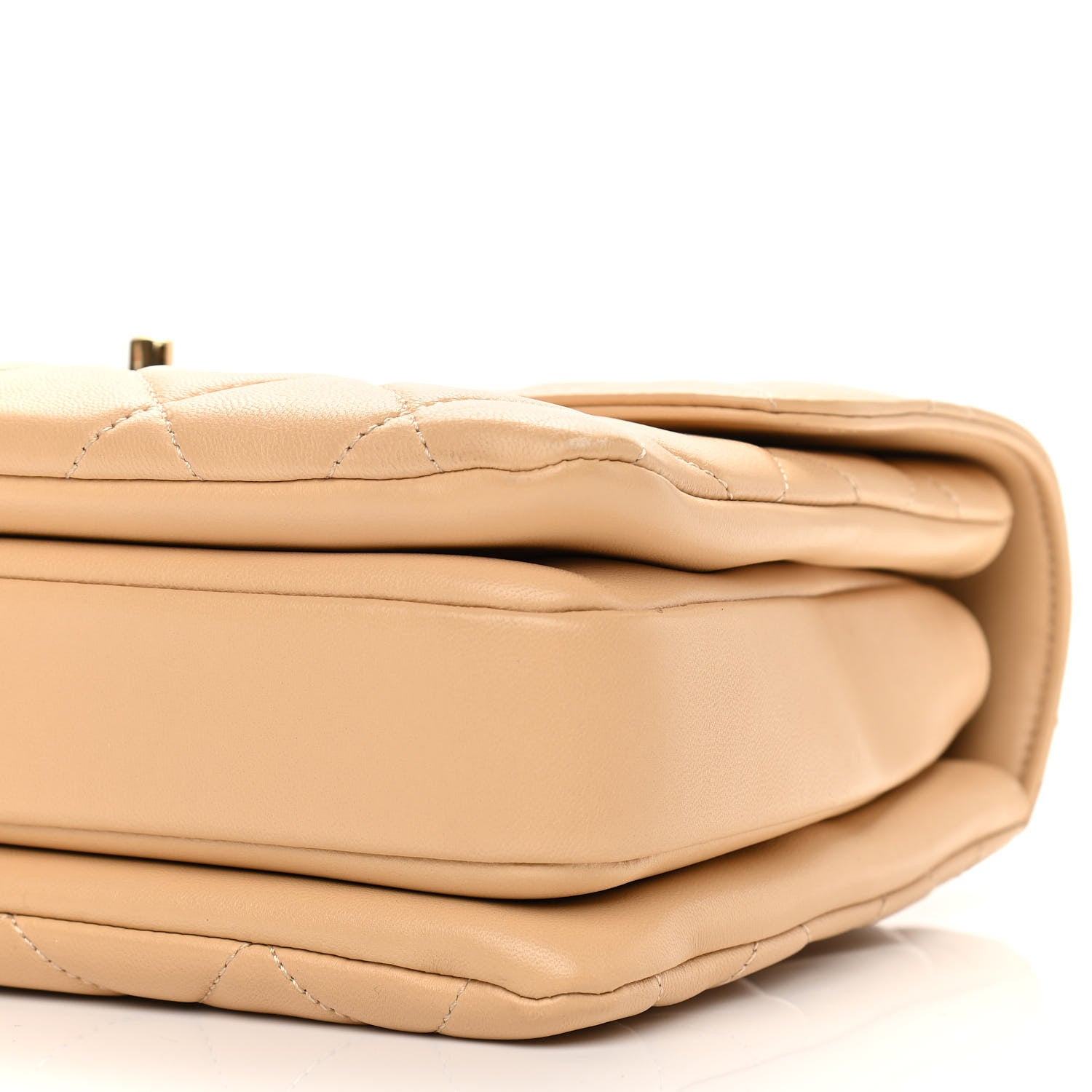 Chanel Lambskin Quilted Medium Trendy CC Flap Dual Handle Bag Beige 10 of 12