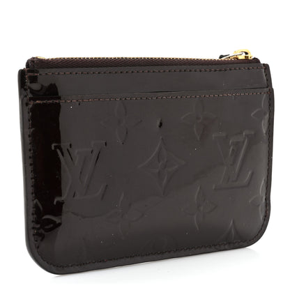 Louis Vuitton Vernis Key Pouch NM Amarante 3 of 12