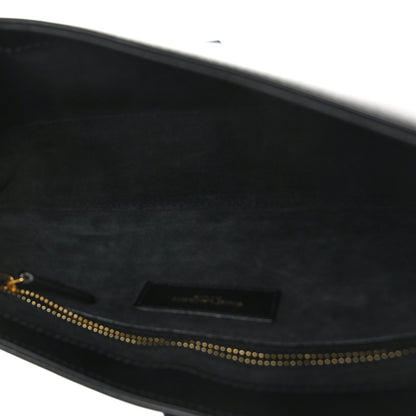 Saint Laurent Smooth Calfskin Le 5 A 7 Hobo Black 5 of 9