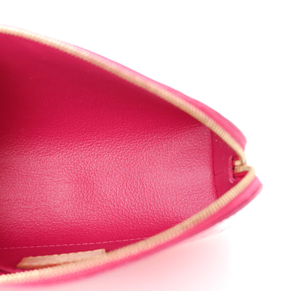 Louis Vuitton Vernis Ikat Cosmetic Pouch Rose Indien 5 of 6