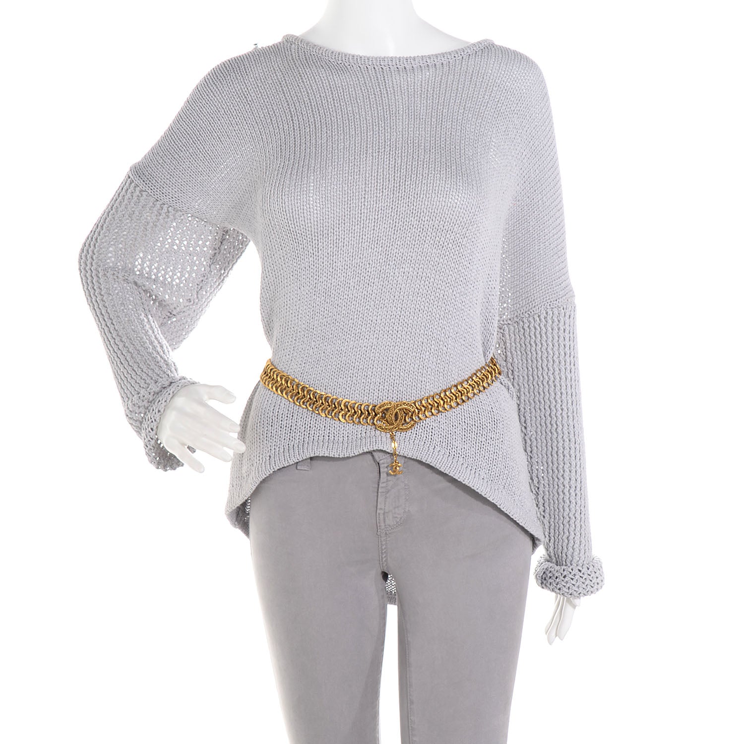Chanel CC Chain Belt Gold 2 of 6