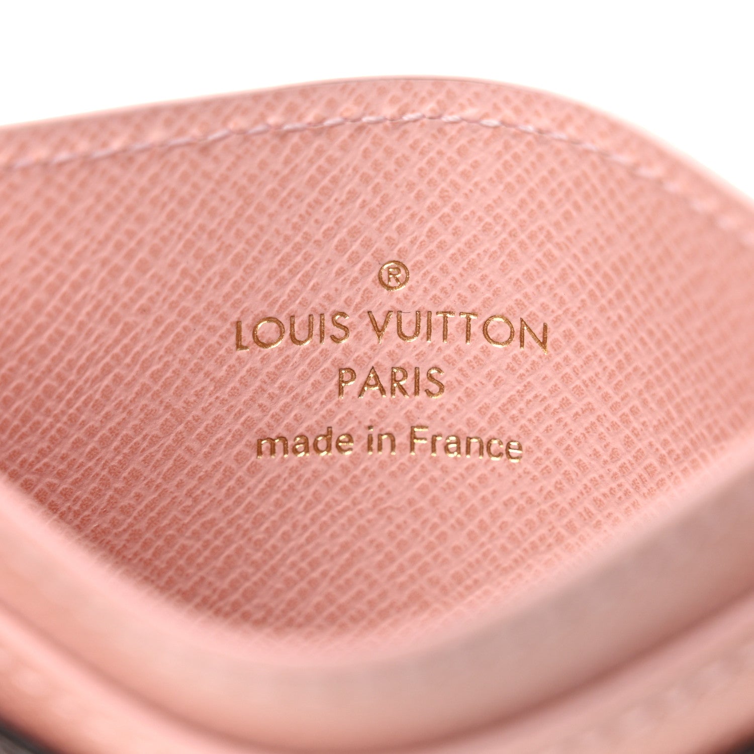 Louis Vuitton Monogram LV Charms Card Holder Rose Ballerine 6 of 6