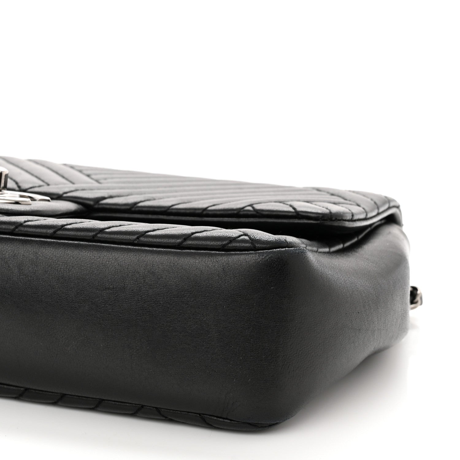 Chanel Lambskin Small CC Crossing Flap Black 10 of 11