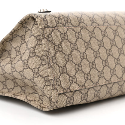 Balenciaga X GUCCI GG Supreme Monogram Neo Classic Silver Hardware City Beige Ebony 9 of 10