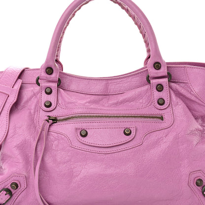 Balenciaga Agneau Classic Hardware City Rose Berlingot 7 of 15