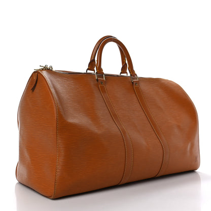 Louis Vuitton Epi Keepall 50 Kenyan Fawn 2 of 18