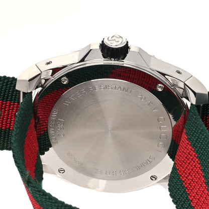 Gucci Stainless Steel Nylon 45mm Dive Quartz Watch Black 4 of 5