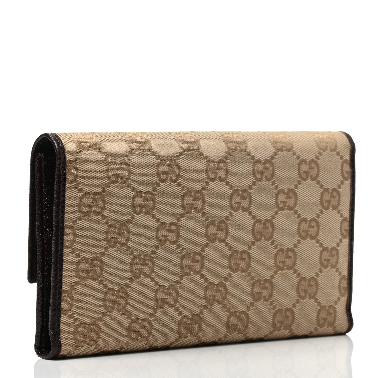 Monogram Continental Flap Wallet Brown
