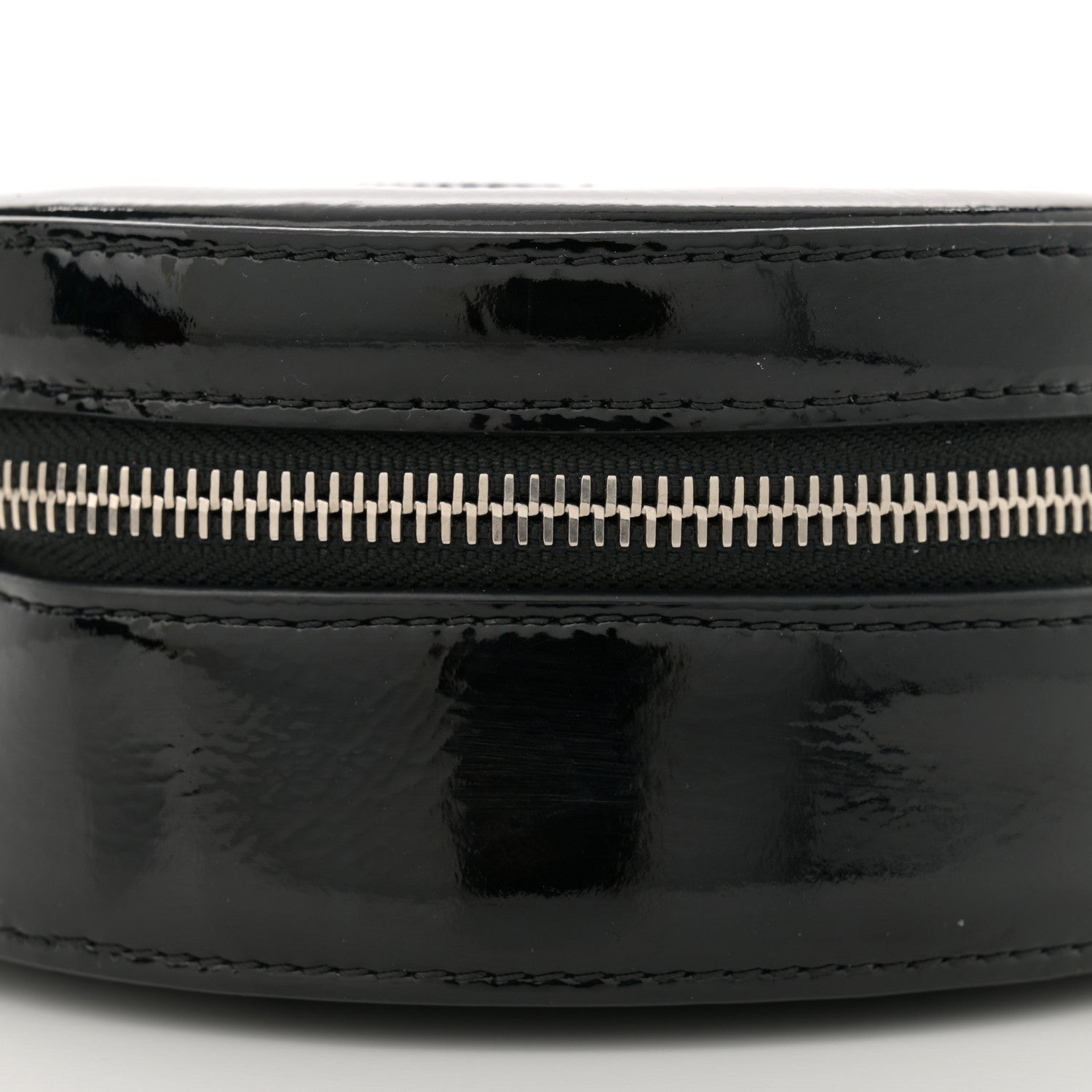 Chanel Patent Round As Earth Evening Bag Black 10 of 11