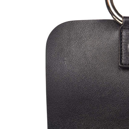 Chloe Suede Calfskin Small Faye Backpack Black 9 of 12