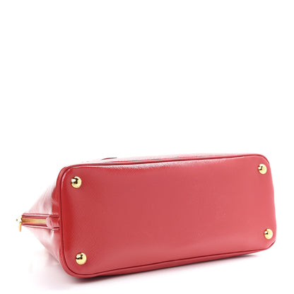 Prada Saffiano Lux Medium Promenade Tote Peonia 4 of 8