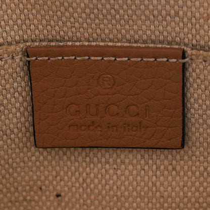 Gucci Pebbled Calfskin Small Soho Disco Bag Camelia 6 of 14