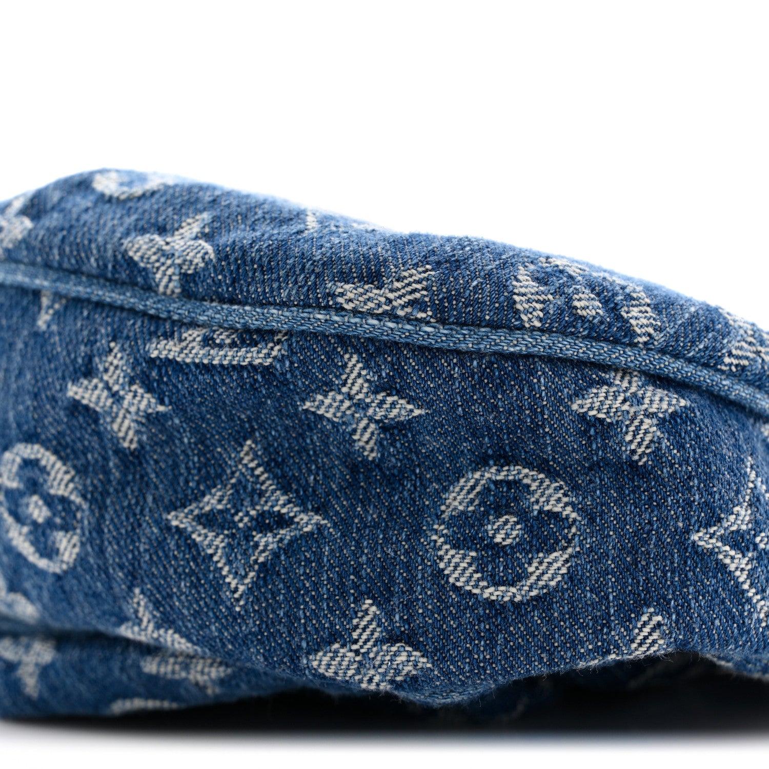 Louis Vuitton Monogram Denim Pochette Valley Blue 9 of 10