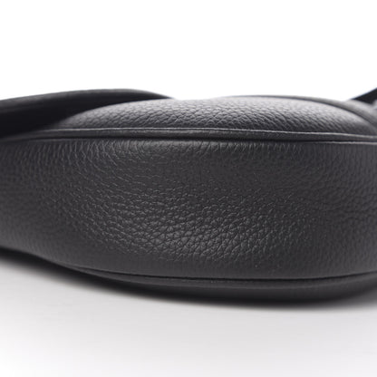 Christian Dior Calfskin Mens Saddle Bag Black 6 of 9