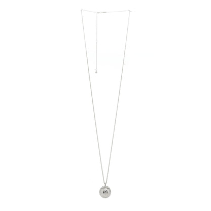 Tiffany Sterling Silver 19mm HardWear Ball Pendant Necklace 3 of 7