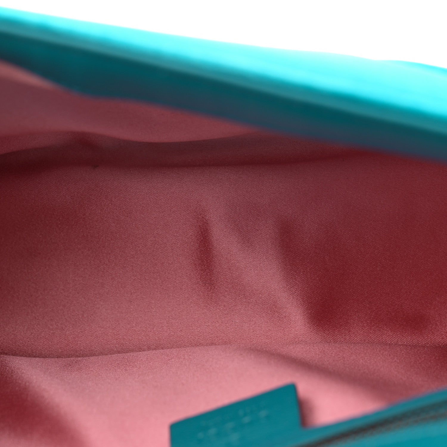 Gucci Velvet Matelasse Small GG Marmont Shoulder Bag Pavone Cyan 5 of 10