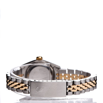 Rolex Stainless Steel 18K Yellow Gold 26mm Oyster Perpetual Datejust Watch Champagne 69173 4 of 7