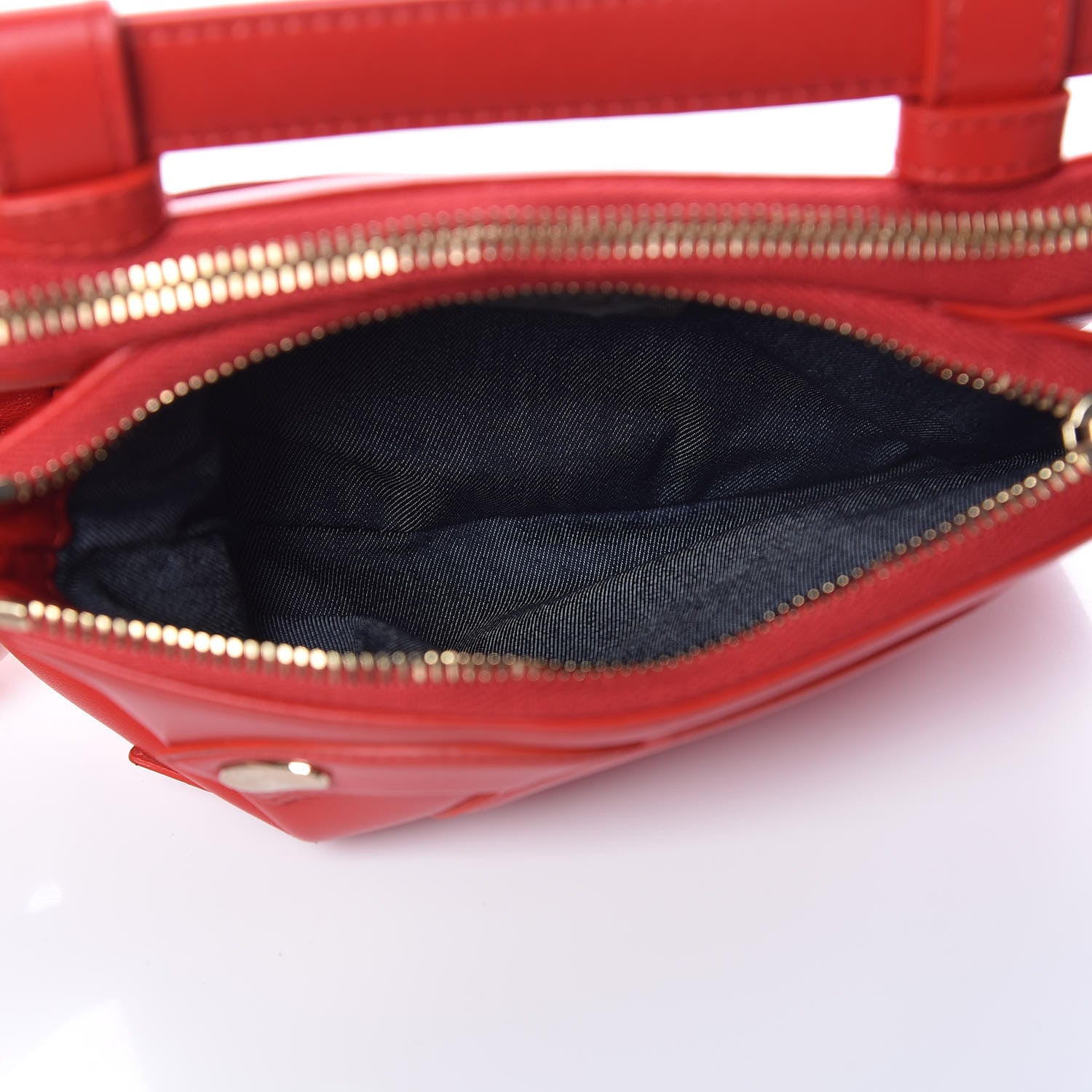 Chanel Lambskin CC Mania Waist Belt Bag Red 8 of 11