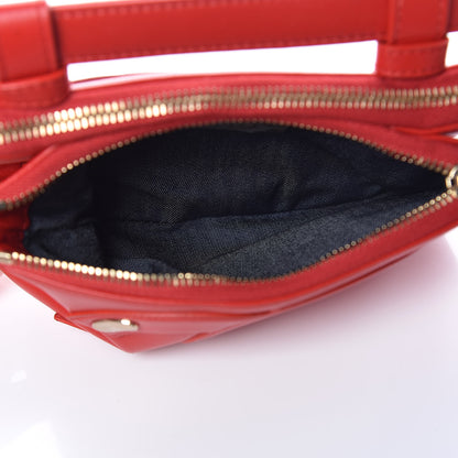Chanel Lambskin CC Mania Waist Belt Bag Red 8 of 11