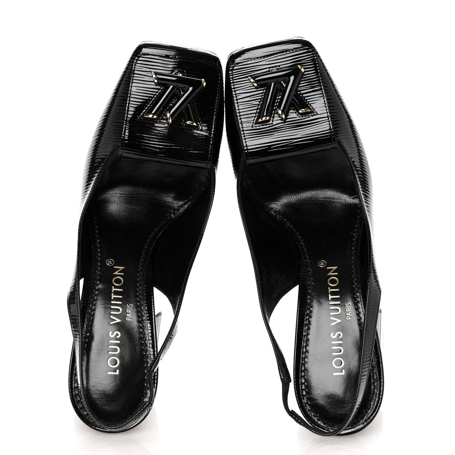 Electric Epi Shake Slingback Pumps 38.5 Black