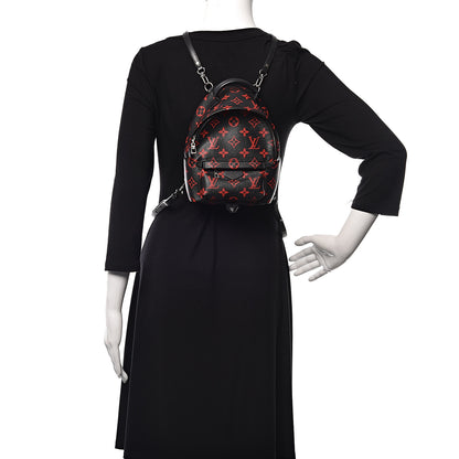 Louis Vuitton Monogram Infrarouge Palm Springs Backpack Mini 2 of 11