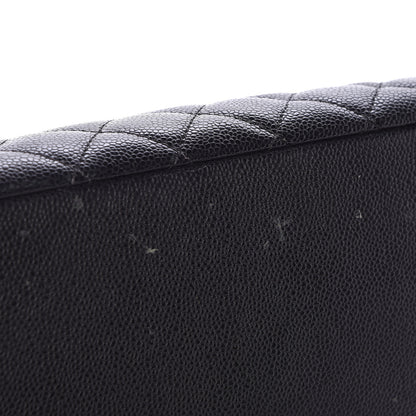 Chanel Caviar Quilted Grand Shopping Tote GST Black 10 of 12