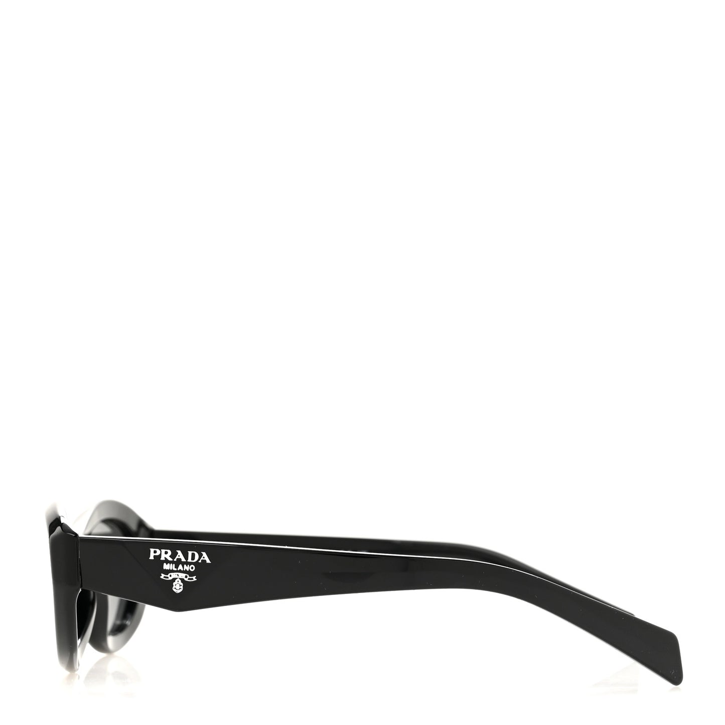 Acetate Oval Sunglasses SPR 26Z Black