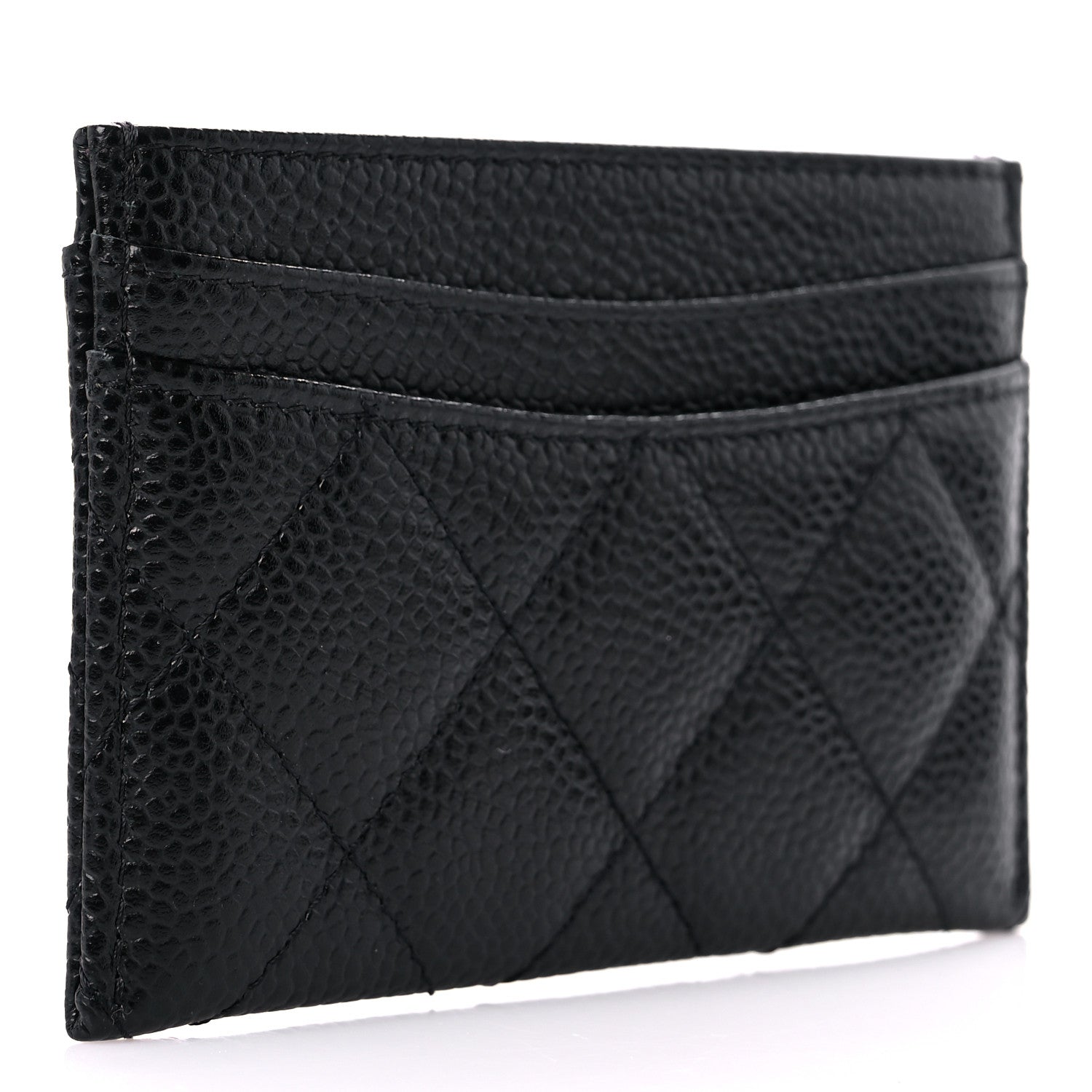 Chanel Caviar Quilted Card Holder Black 4 of 11
