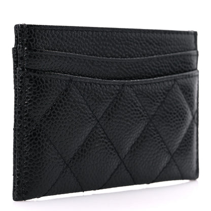 Chanel Caviar Quilted Card Holder Black 4 of 11