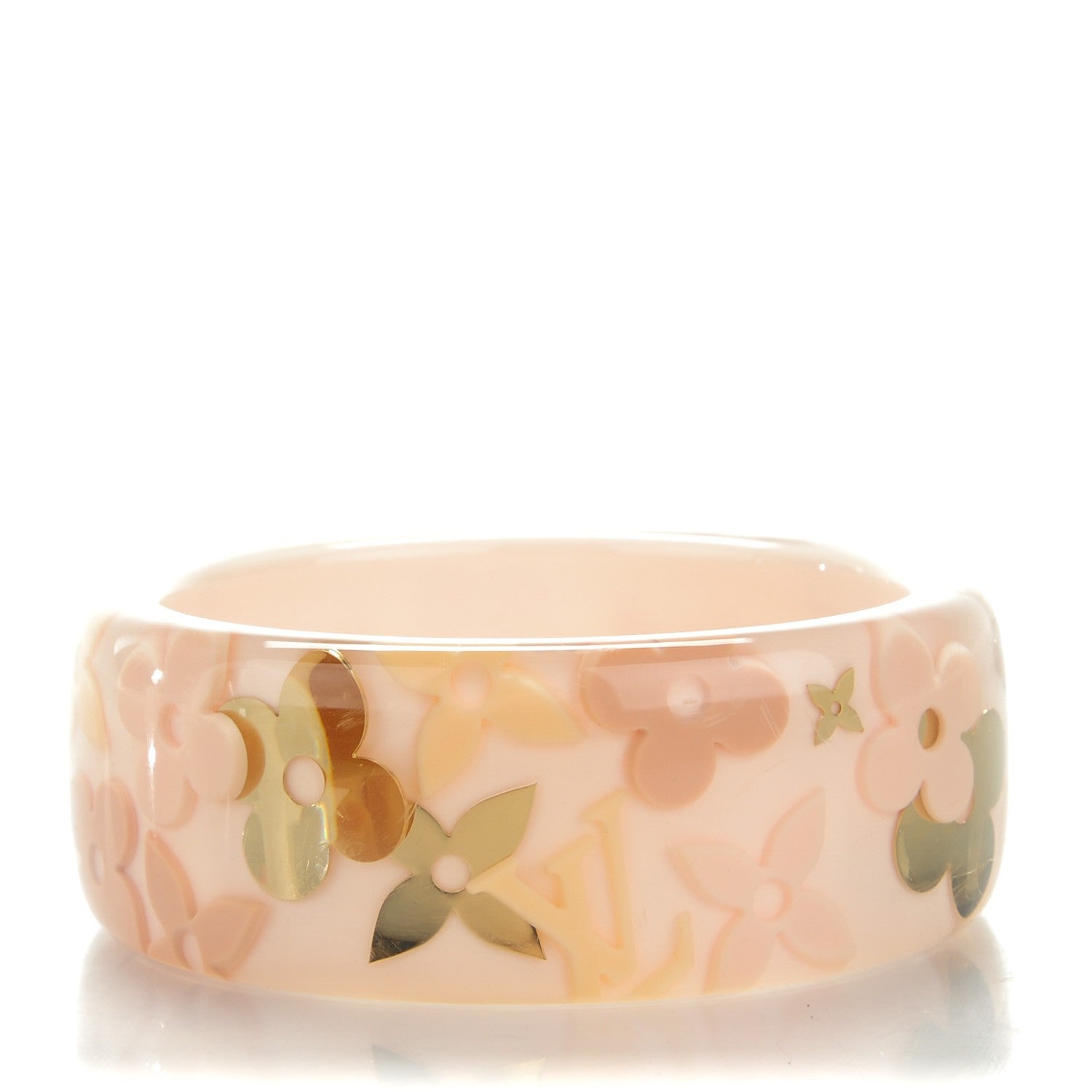 Louis Vuitton Resin Farandole Bracelet Medium Pink 1 of 4