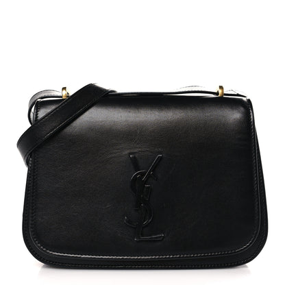 Saint Laurent Smooth Calfskin Small Spontini Saddle Bag Black 1 of 12