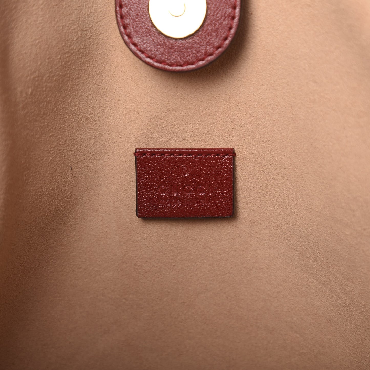 Calfskin Large Rajah Chain Tote Romantic Cherry