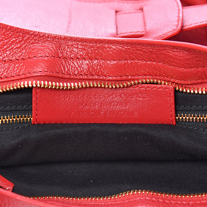 Balenciaga Chevre Gold Metallic Edge Hardware City Rouge Grenade 7 of 10