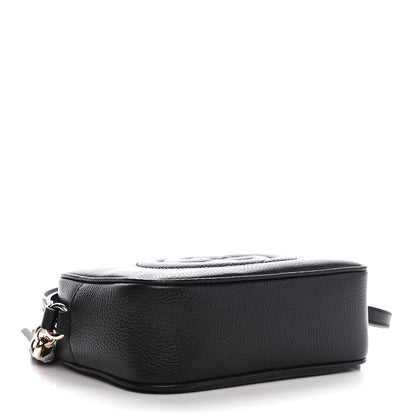 Gucci Pebbled Calfskin Small Soho Disco Bag Black 4 of 9