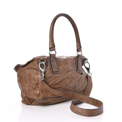 Givenchy Tumbled Sheepskin Medium Pandora Brown 3 of 10