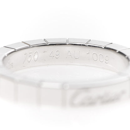 Cartier 18K White Gold Lanieres Ring 49 5 4 of 5