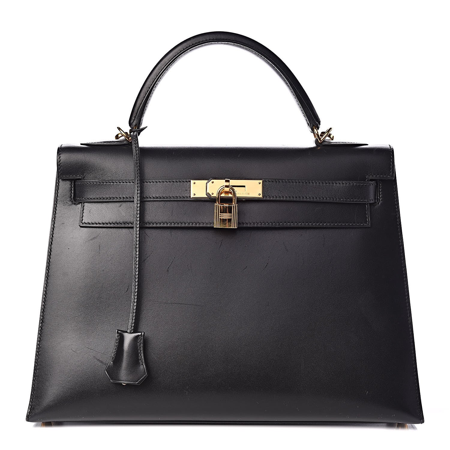 Hermes Box Kelly Sellier 32 Black 1 of 12