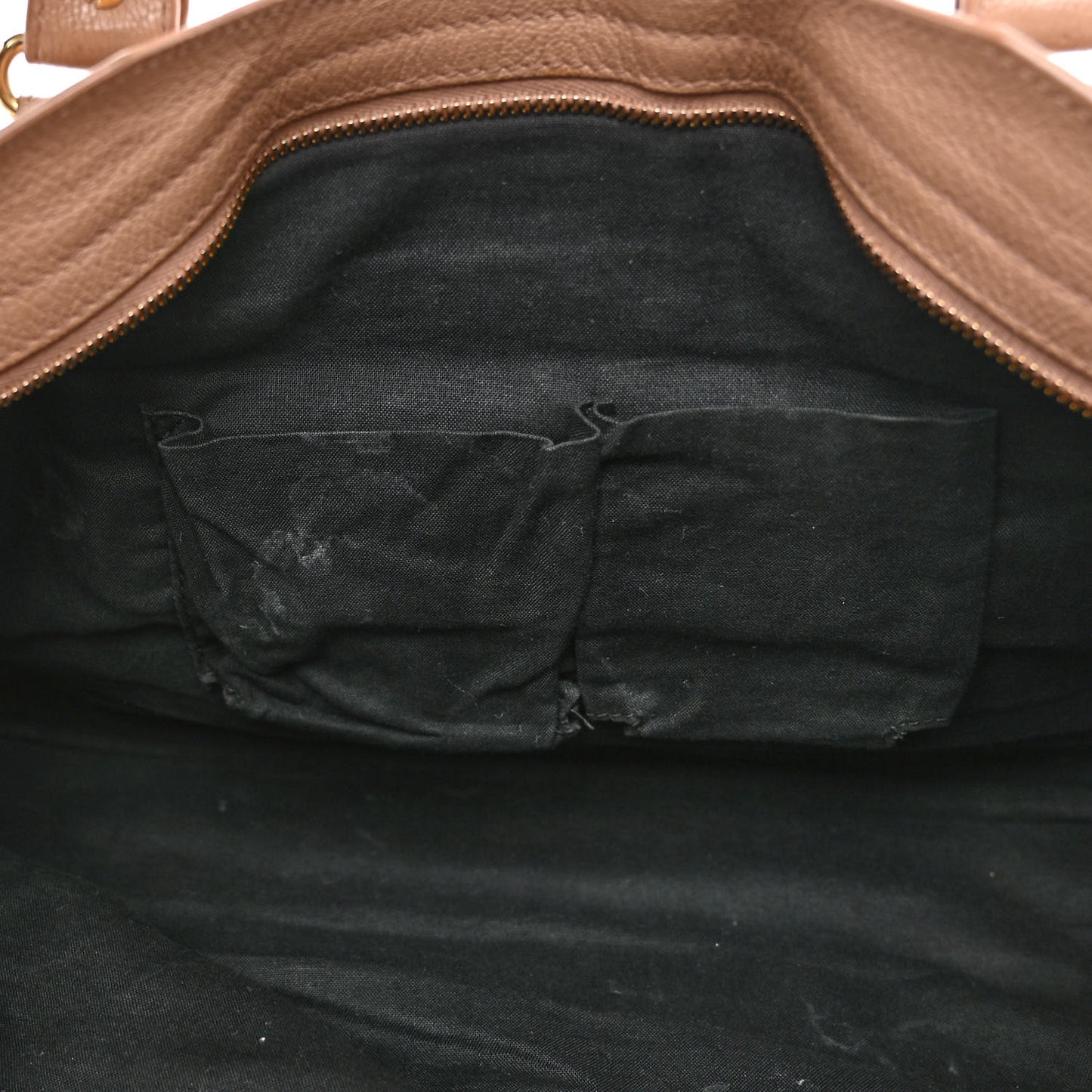 Chevre Gold Metallic Edge Hardware City Rose Des Sables